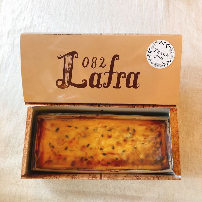 パッションフルーツチーズケーキ【おやつの実Lafra（ラフラ）】 